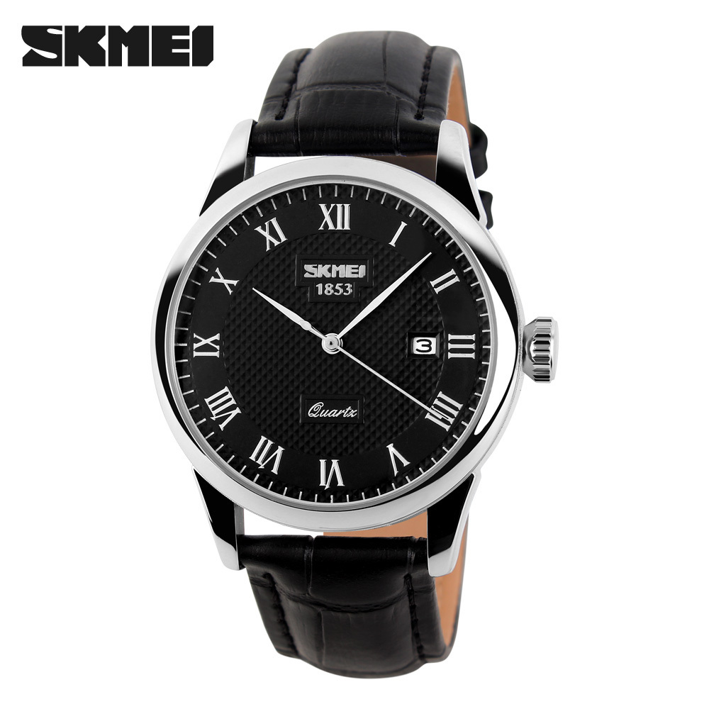 Couple Watches Brand SKMEI 9058 Classic Quartz Wrist Watch Men Women