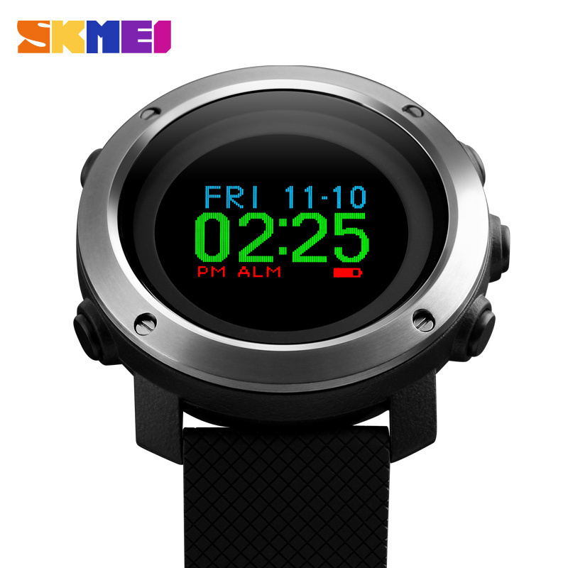 skmei 1336 LED screen digital watch pedometer compas multifunction waterproof high quality clock