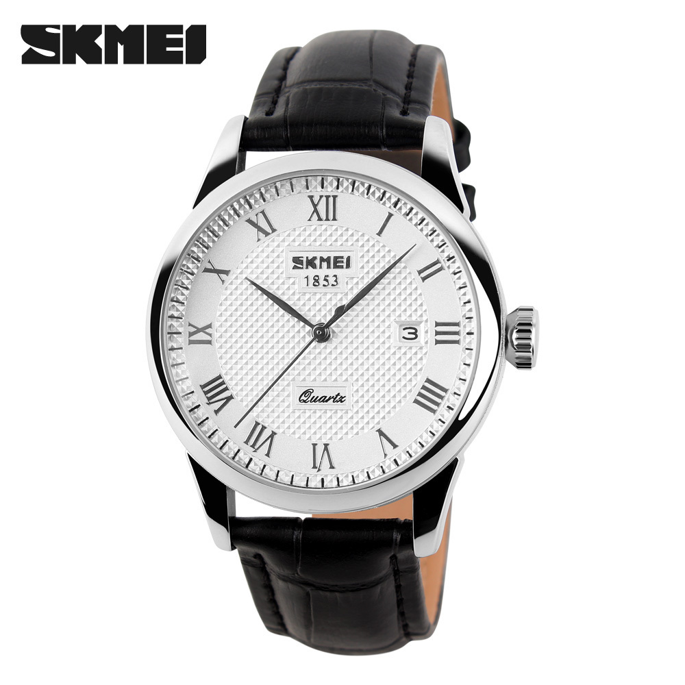 Couple Watches Brand SKMEI 9058 Classic Quartz Wrist Watch Men Women