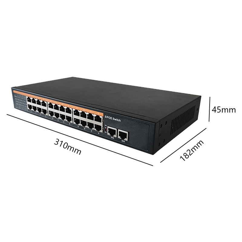 Competitive price Non-standrd 4 8 16 24 ports 4 port poe switch