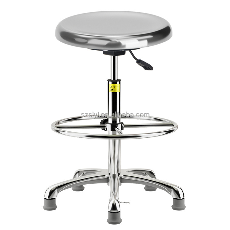 Operation Room Lab Stool  Surgical Nurse Stool Medical Stainless Steel Stool