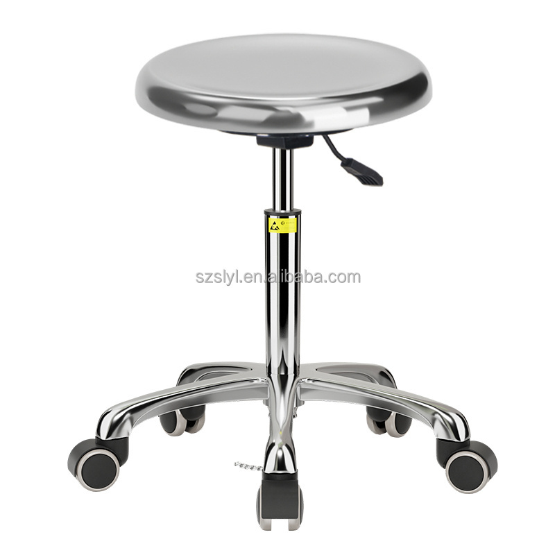 Operation Room Lab Stool  Surgical Nurse Stool Medical Stainless Steel Stool