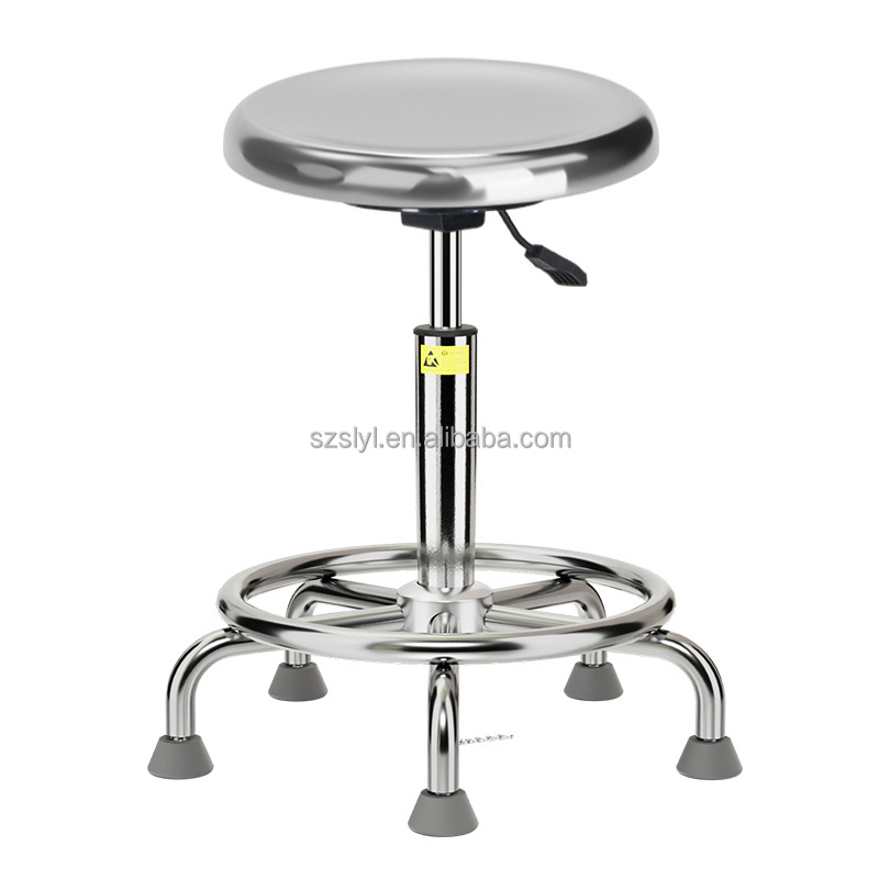 Operation Room Lab Stool  Surgical Nurse Stool Medical Stainless Steel Stool