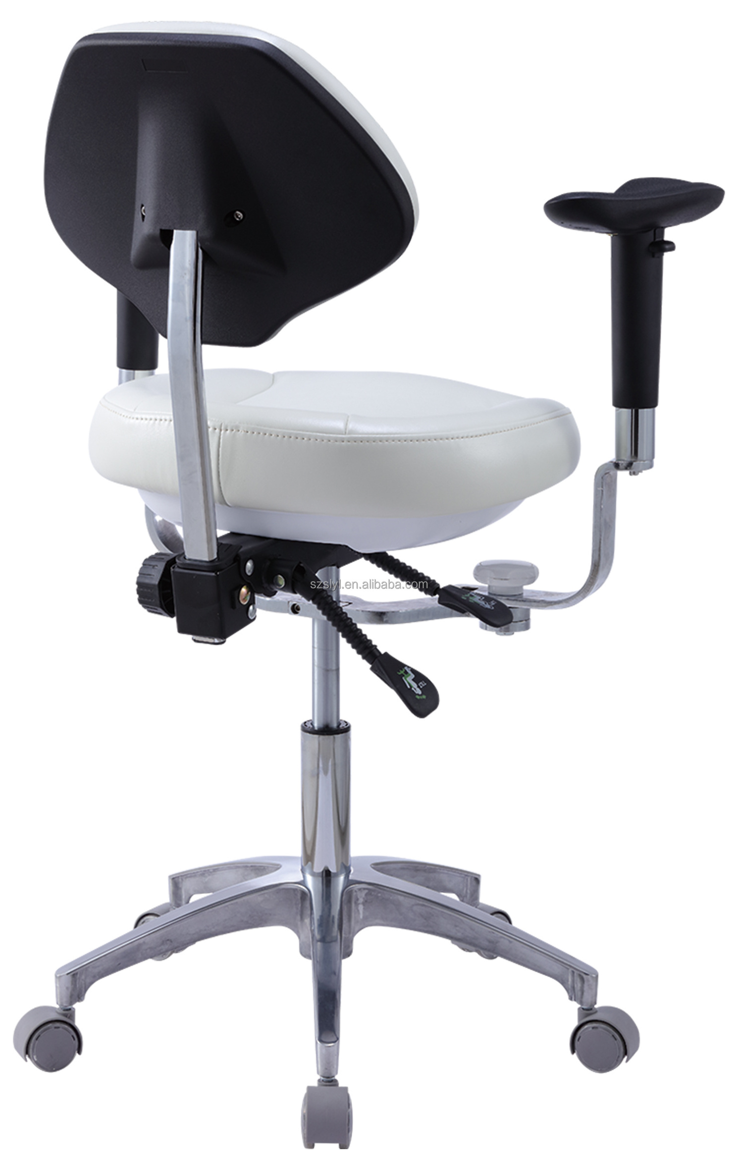 Hospital Ergonomic Saddle Stool Assistant for Doctors Nurses Dentist Chair for Dental Procedures