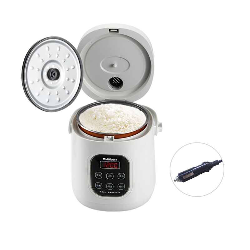 DC 12 v New Fashion Car Rice cooker 220 v/110 v Container Portable Removable Electric cooker