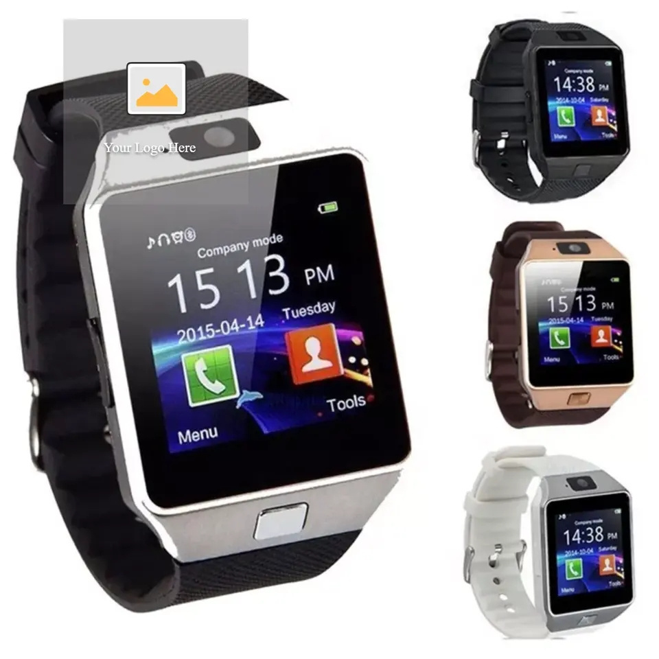 Hot sale Touch screen smart watch dz09 with blue tooth camera wrist watch sim card smart watch for ios Android phones