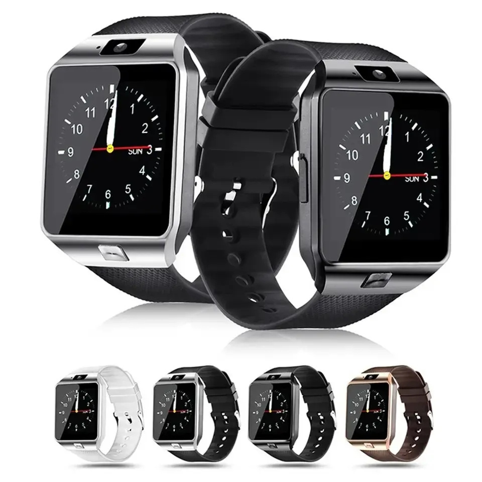 Hot sale Touch screen smart watch dz09 with blue tooth camera wrist watch sim card smart watch for ios Android phones