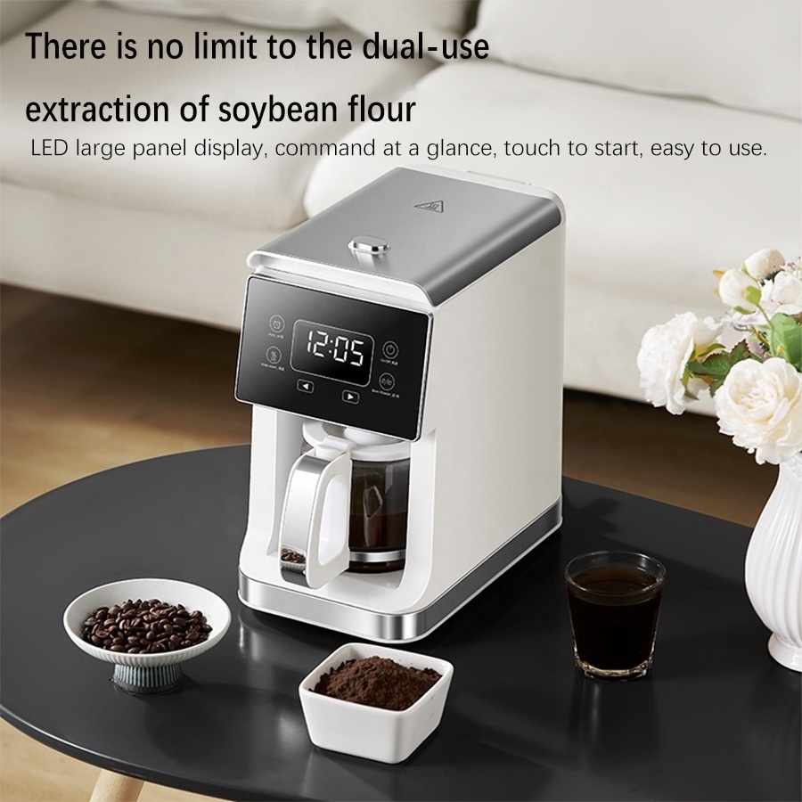 European standard plug coffee machine American grinding all-in-one espresso LED large display