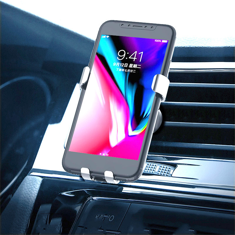 Gravity Car Phone Holder for iPhone Xiaomi mi9 Air Vent Car Mount Holder for Phone in Car Mobile Cell Phone Holder Stand