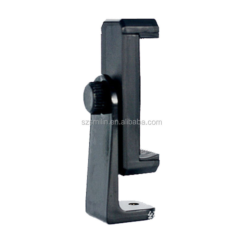 Cell Phone Tripod Mount Adapter Holder for iPhone 7 Plus 6 6s Plus 5 5s SE Samsung Galaxy S7 Edge L G V10 V20 Pixel XL Note 5