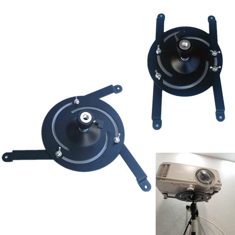 360 degree rotating metal steel drop ceiling motorized projector wall mount hoist stand floor hanger adapter claw plate