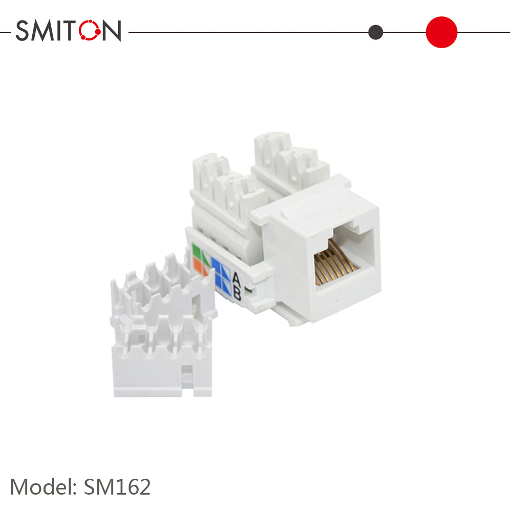 8P8C Cat5 Modular Jack UTP RJ45 Cat5e Keystone Jack