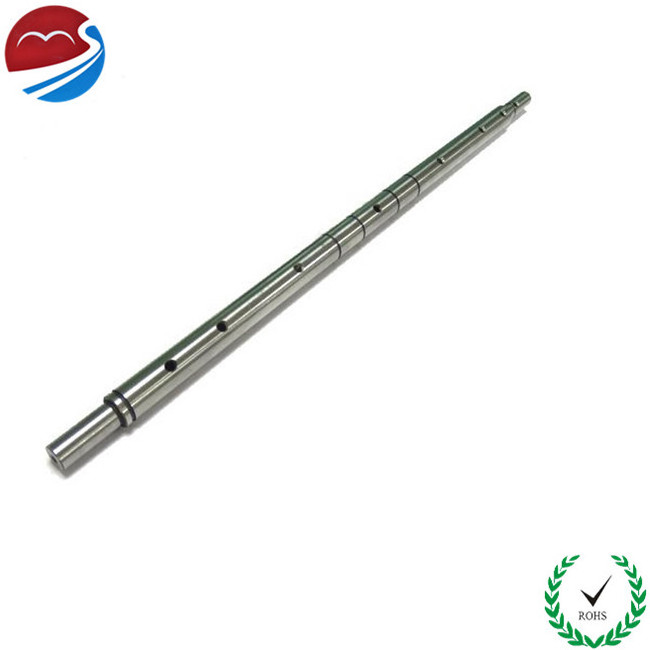 China manufacturer CNC machined punching high precision stainless steel shaft for medical devices