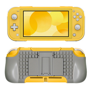 Ergonomic Portable Protective TPU Case With Grip&Stand For Nintendo Switch Lite Console