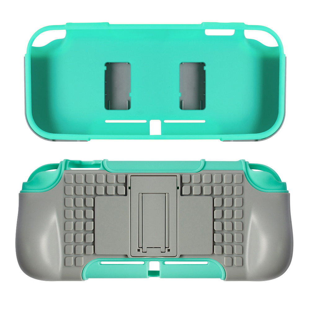 Ergonomic Portable Protective TPU Case With Grip&Stand For Nintendo Switch Lite Console