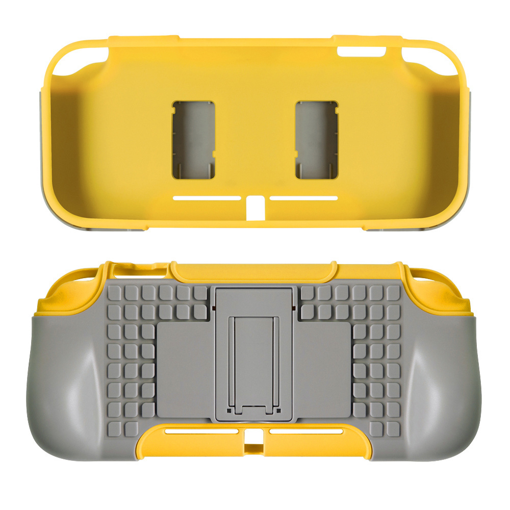 Ergonomic Portable Protective TPU Case With Grip&Stand For Nintendo Switch Lite Console