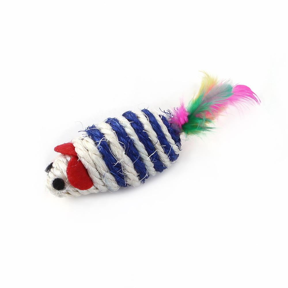 Hot Sale 27 PCs Pack of kitten Toys Bulk Pet Feather Ball Interactive Mouse Cat Toy Set