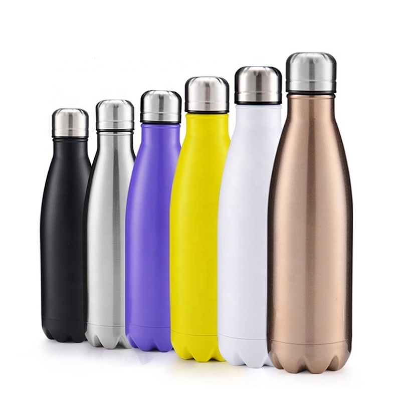 500ml 17oz Custom Logo Double Wall Stainless Steel Vacuum Insulated Thermos Water Bottle