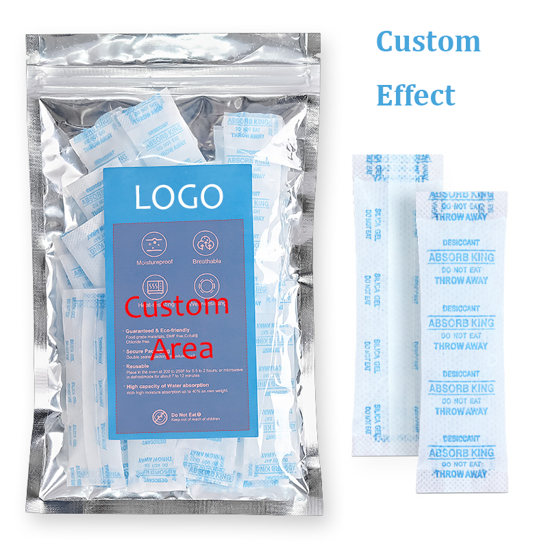 Absorb King Customize silica gel desecante desiccant absorbent silica gel desiccant bag