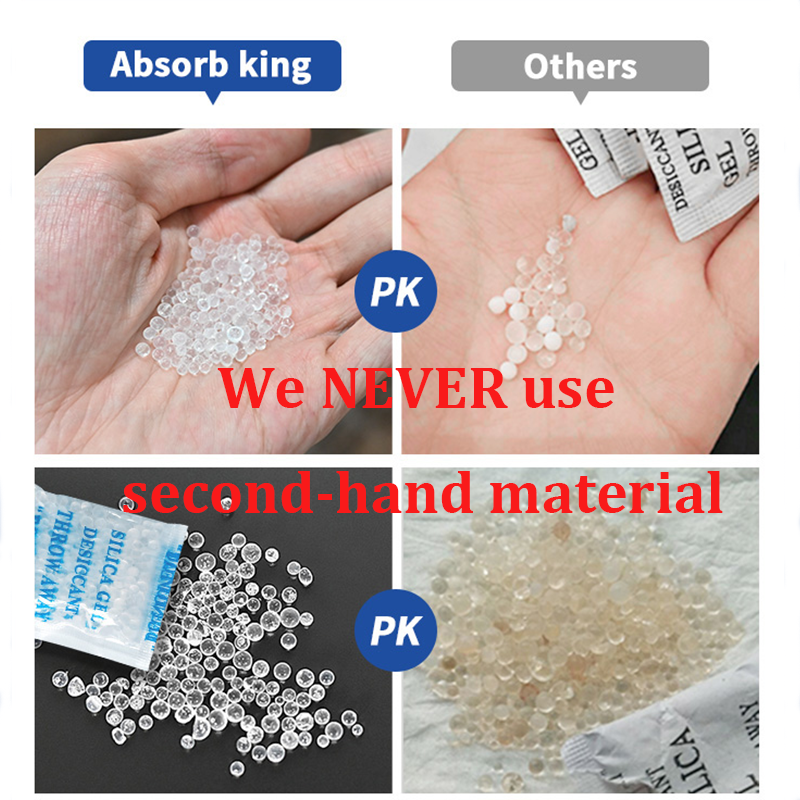 Absorb King Customize silica gel desecante desiccant absorbent silica gel desiccant bag