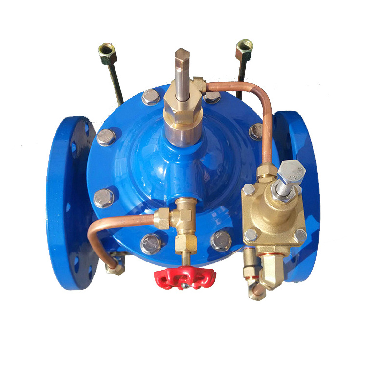 400X Pilot Operated Hydraulic Control Valve Automation water diaphragm flow control valve