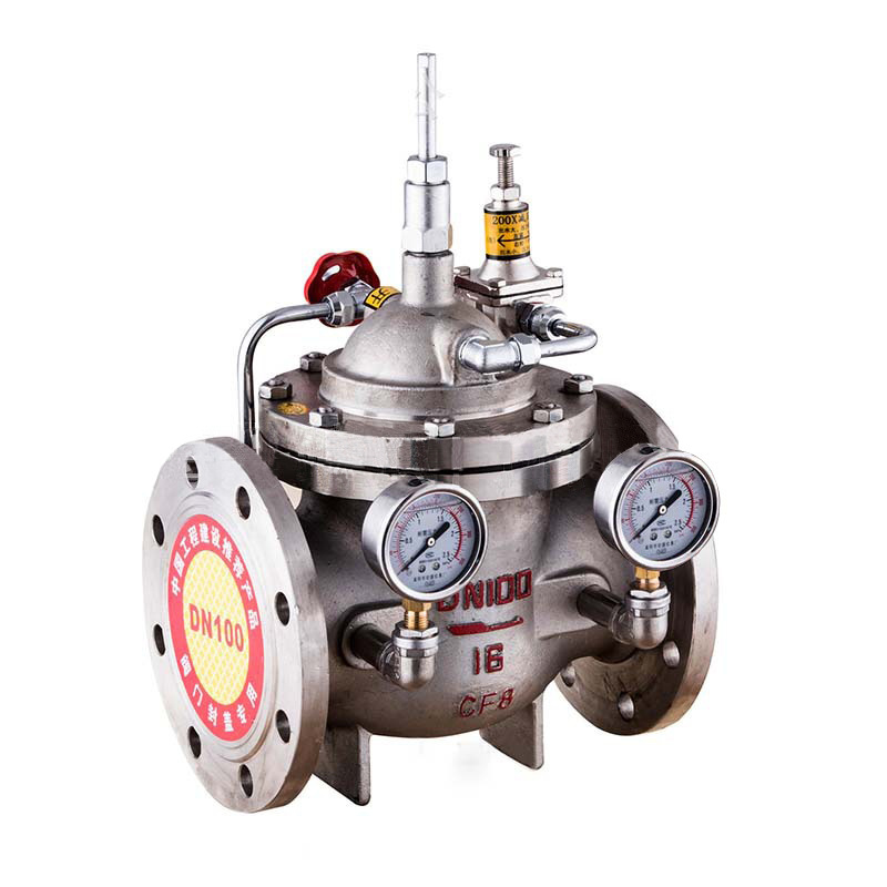 400X Pilot Operated Hydraulic Control Valve Automation water diaphragm flow control valve