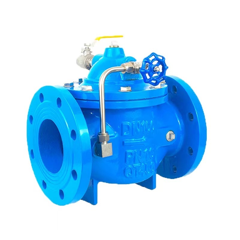 Remote Control 100x Ductile Cast Iron floating ball valve water level hydraulic control valve for water tank