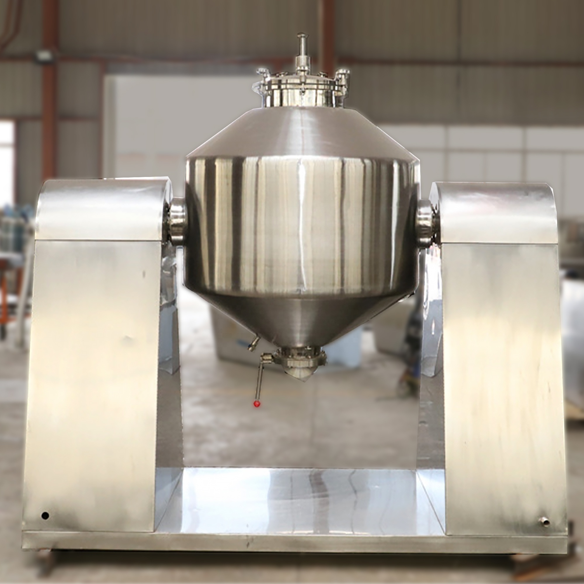 Double Cone Rotary Vacuum Dryer Industrial Powder Mixing Machine Model W Double Cone Mixer Cone mixer