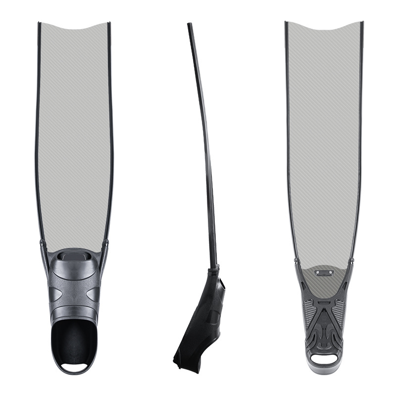 Best Selling  Long Diving Flipper Carbon Fiber Blade For Freediving Carbon Fiber Diving Fins