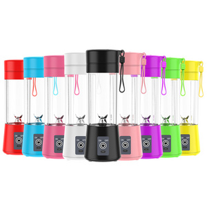 Factory 380ML usb recharge electric mini mixer juice machine smoothie fresh juicing bottle  blender portable blender