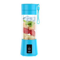 Factory 380ML usb recharge electric mini mixer juice machine smoothie fresh juicing bottle  blender portable blender