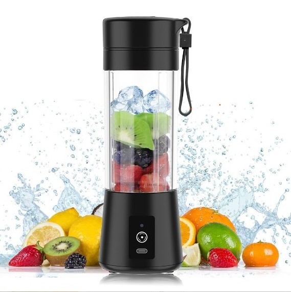 Factory 380ML usb recharge electric mini mixer juice machine smoothie fresh juicing bottle  blender portable blender