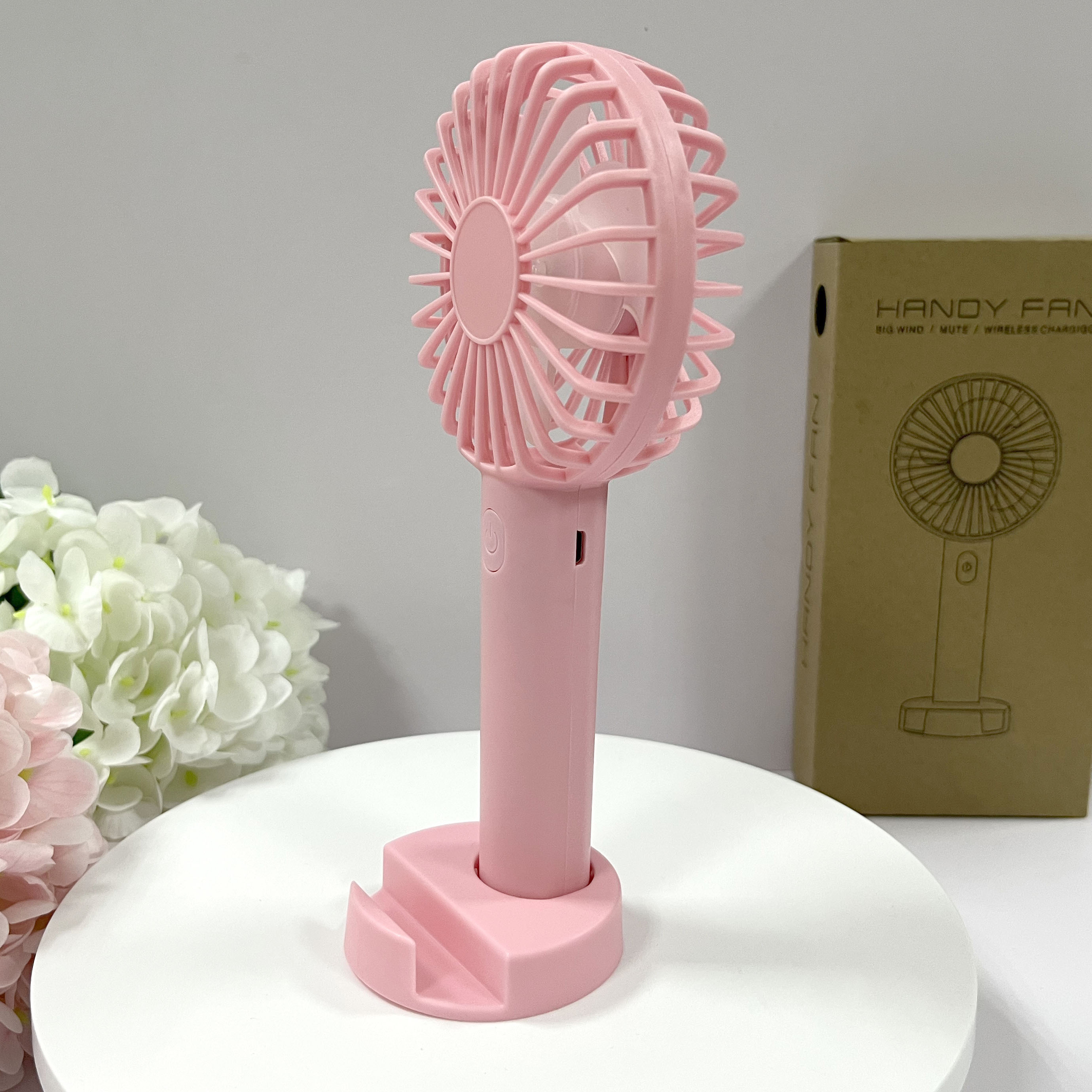 Good Selling Three Mini Cooler table Fan Battery Handheld portable Fans Outdoor Rechargeable Hand desk Fan