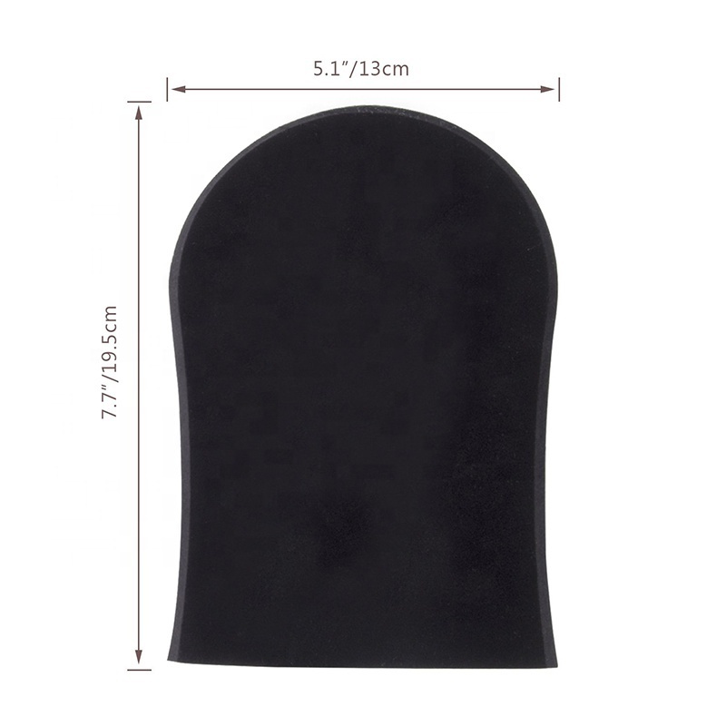 Online - sale  Black one side applicable self tanning mitt Self tanning application Mitt