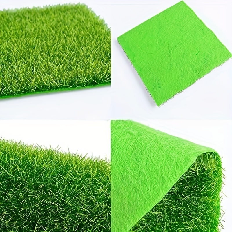 Shangpin USA EU Local Shipping In Stock Turf Grass Garden Oasis With 4 Packs Of 6x6 Artificial Grass For Crafts & Dollhouses!