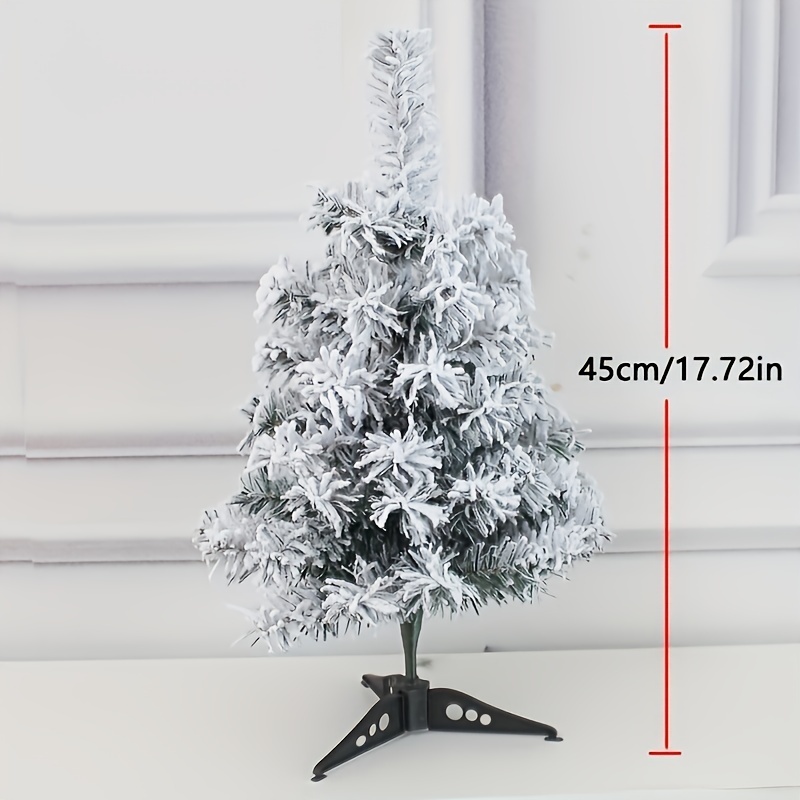 USA Christmas In Stock White Artificial Flocking Christmas Tree Simulation Snowfall Cedar Shopping Mall Window Decoration Tree