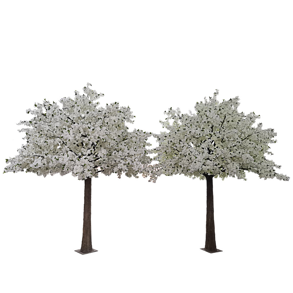 White artificial cherry blossom tree Artificial wedding tree Wedding table centerpieces