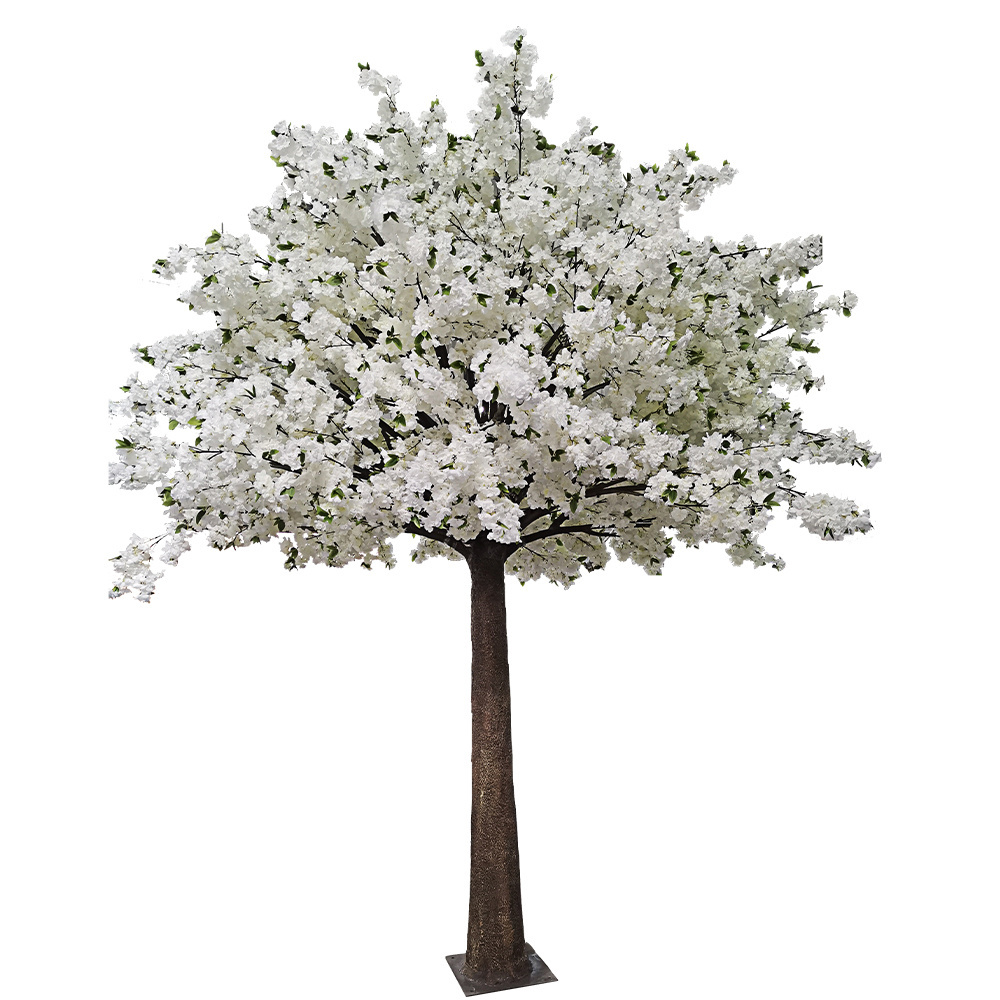 White artificial cherry blossom tree Artificial wedding tree Wedding table centerpieces