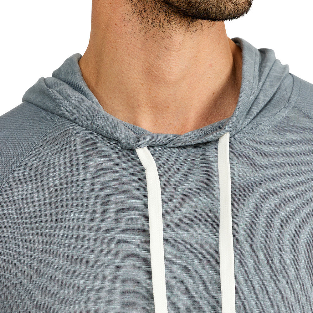 Custom OEM logo 88% Polyester 12%Spandex Blank QUICK DRY Fit Sports Wear Outdoor Performance Lightweight Hoodie