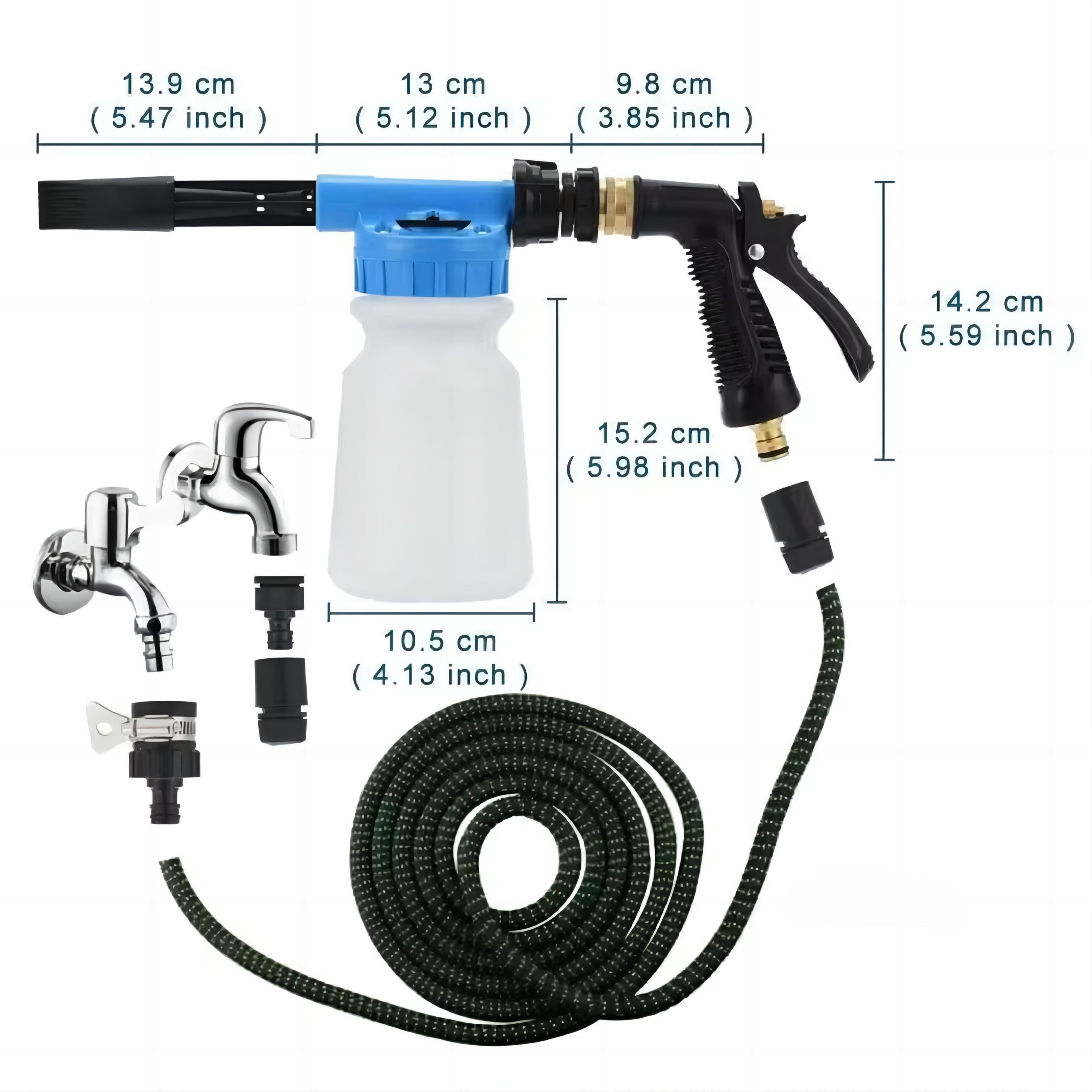 Hot New Products DIY Garden Hose Car Washing Adjustable Snow Foam Lance 1 Liter Foam Gun Low Pressure Sprayer Gun