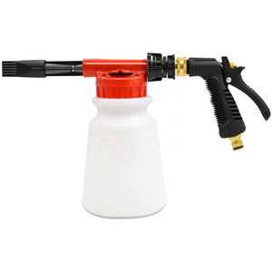 Hot New Products DIY Garden Hose Car Washing Adjustable Snow Foam Lance 1 Liter Foam Gun Low Pressure Sprayer Gun