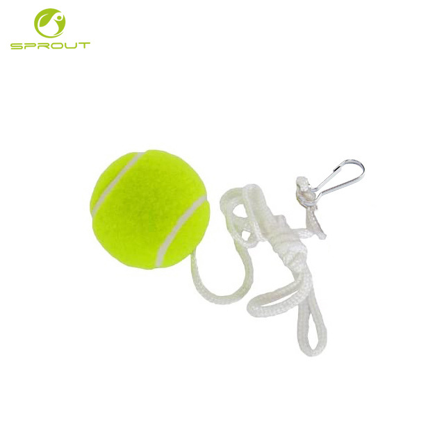 Swing ball and plastic rackets high quality tennis training base for beginner plastic tennis trainer set