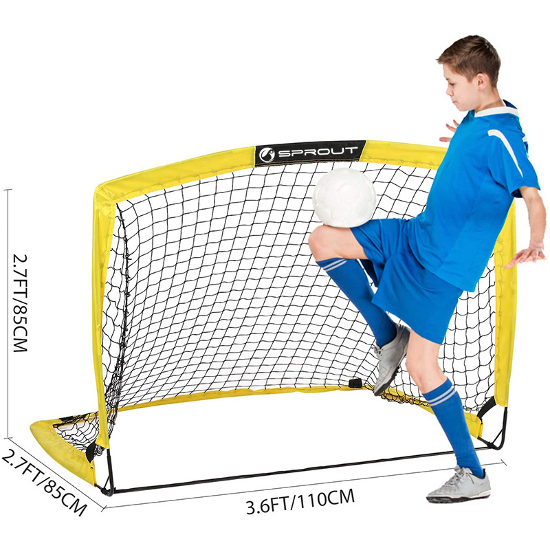 mini portable children game sports pop up soccer goal