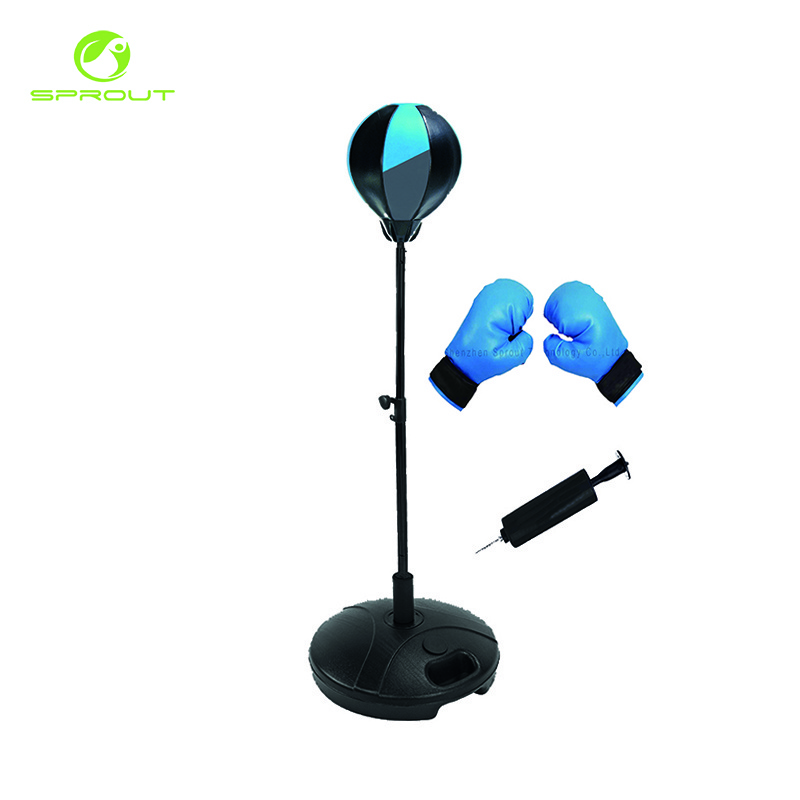 Hot Selling Sport Equipment Kids Playing Boxing Product Toy Set punching ball boxing set toy for Children Boxing set