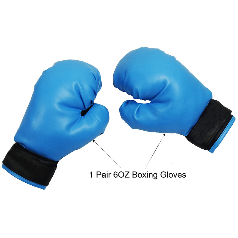 Hot Selling Sport Equipment Kids Playing Boxing Product Toy Set punching ball boxing set toy for Children Boxing set