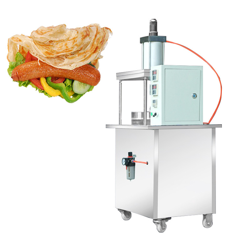 automatic chapati pizza base arabic bread making machine roti Lavash spring roll machine