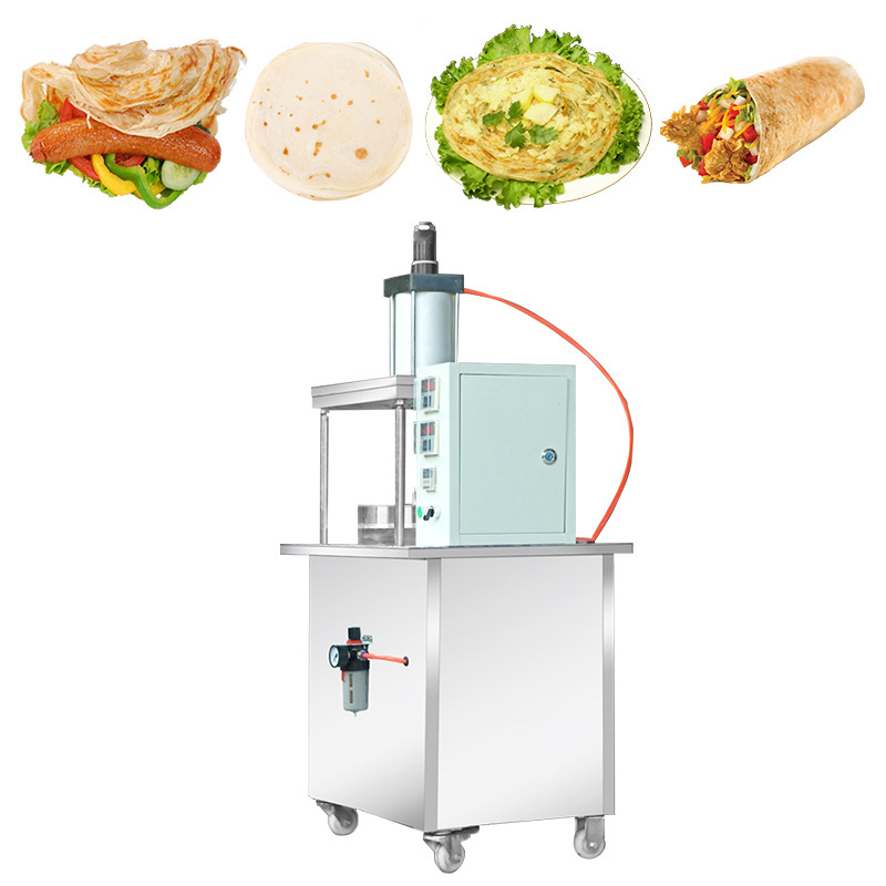 automatic chapati pizza base arabic bread making machine roti Lavash spring roll machine