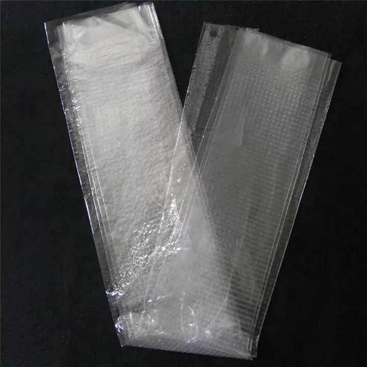 Wholesale custom micro perforated printed bread food mushroom plastic packing perforated bags  for vegetable/grapes/fruit