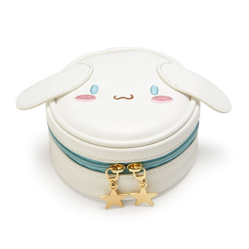 New Cinnamon dog Cuomo Mi Melody cute round storage jewelry box earphone bag pudding dog coin purse