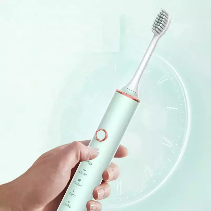 Sonic rechargeable vibrating toothbrush